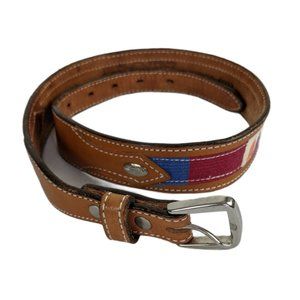 Circle Y of Yoakum Leather Western Belt Size 26 Vintage